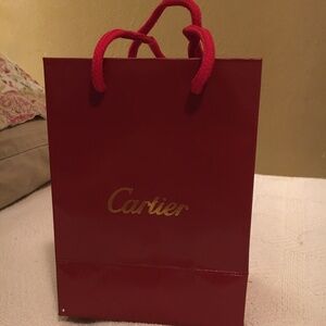 Cartier shopping bag